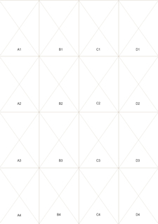 Full Size A4 Grid